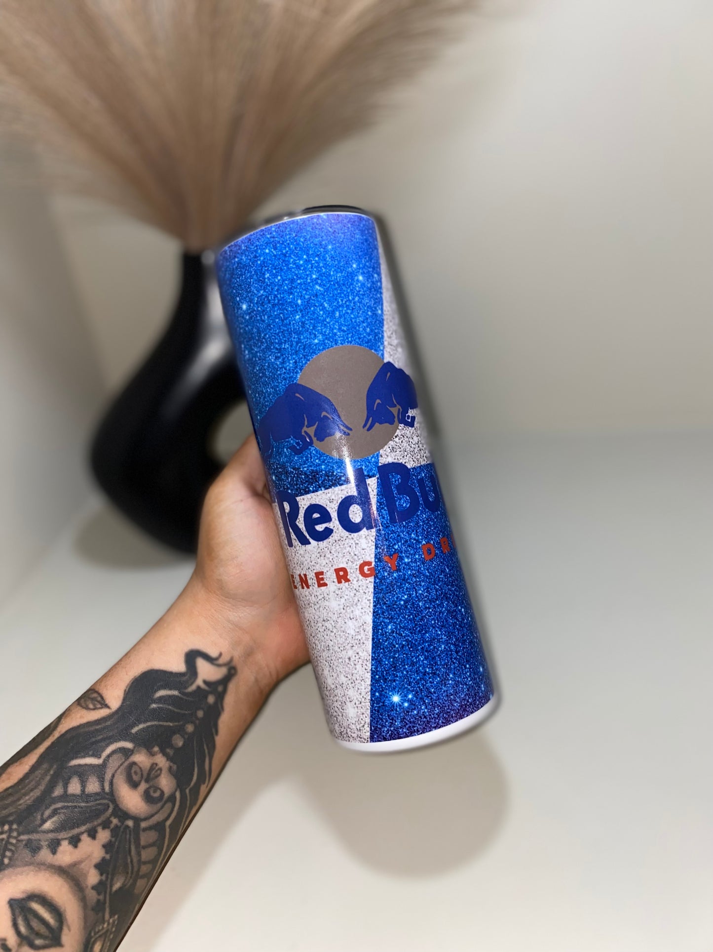His & Hers Redbull Tumbler