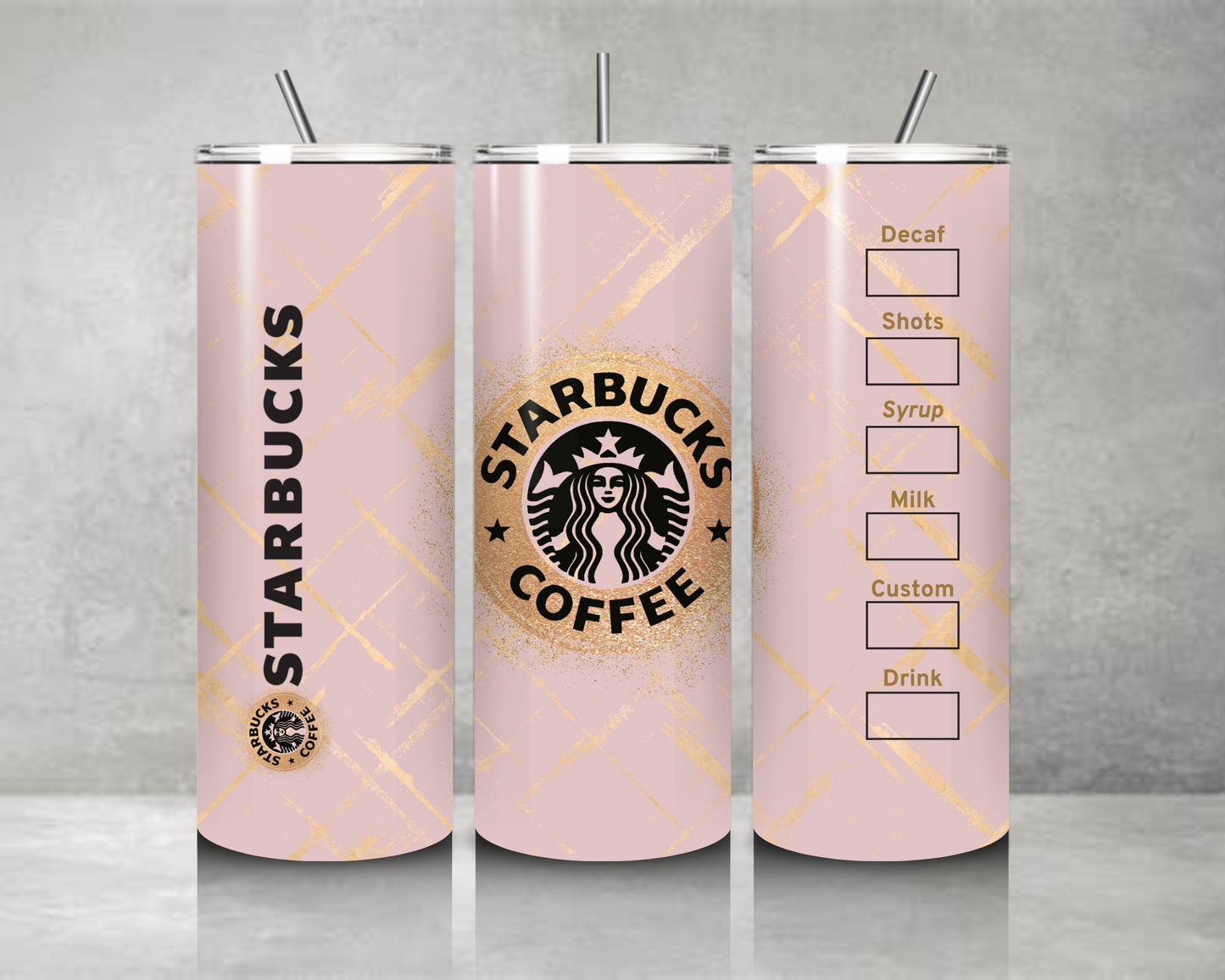 Starbucks Inspired Tumbler