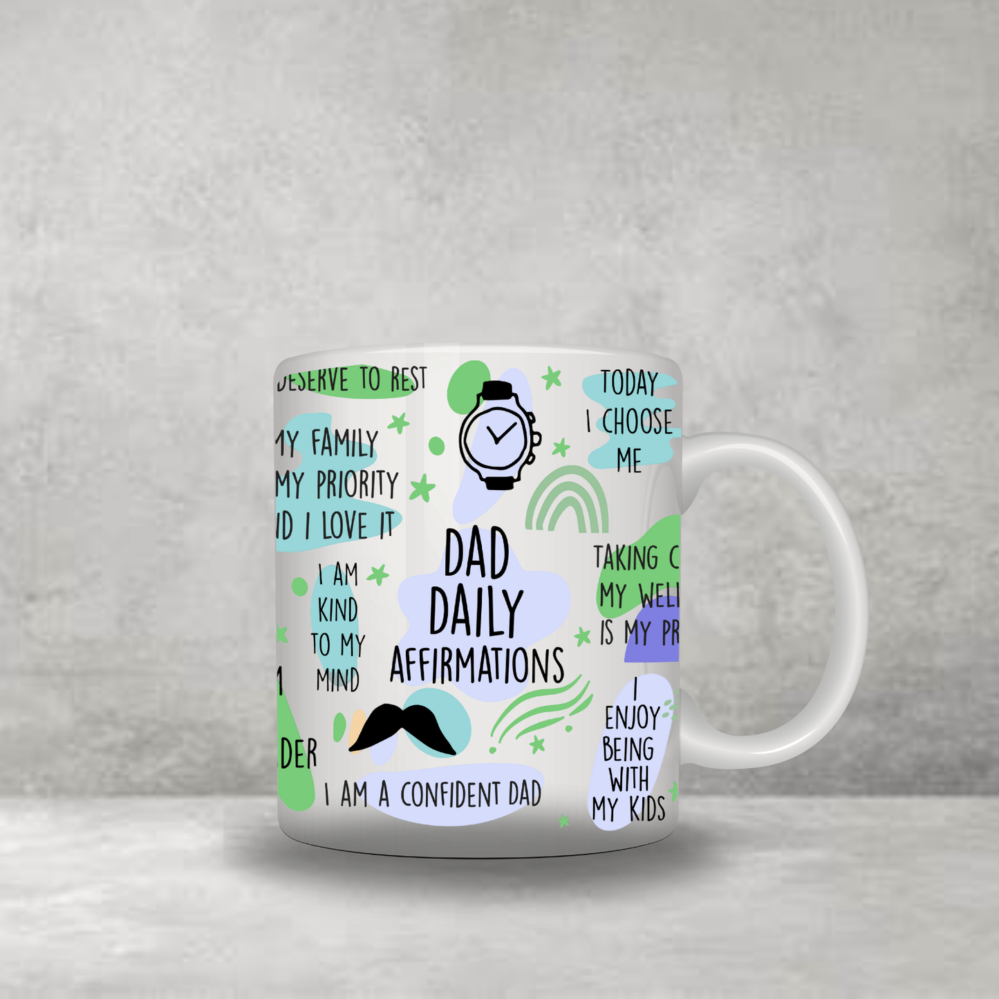 Dad Daily Reminders Mug