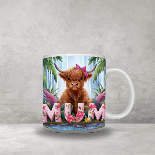 Highland Cow Mum Mug