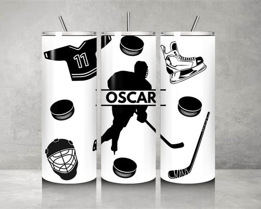 Personalised Ice Hockey Tumbler