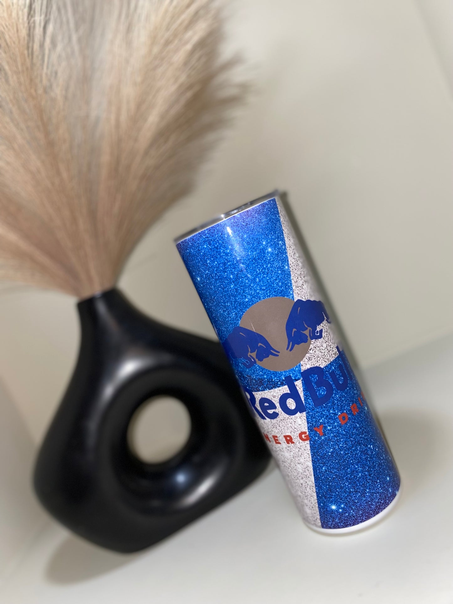 Red Bull Glitter Tumbler