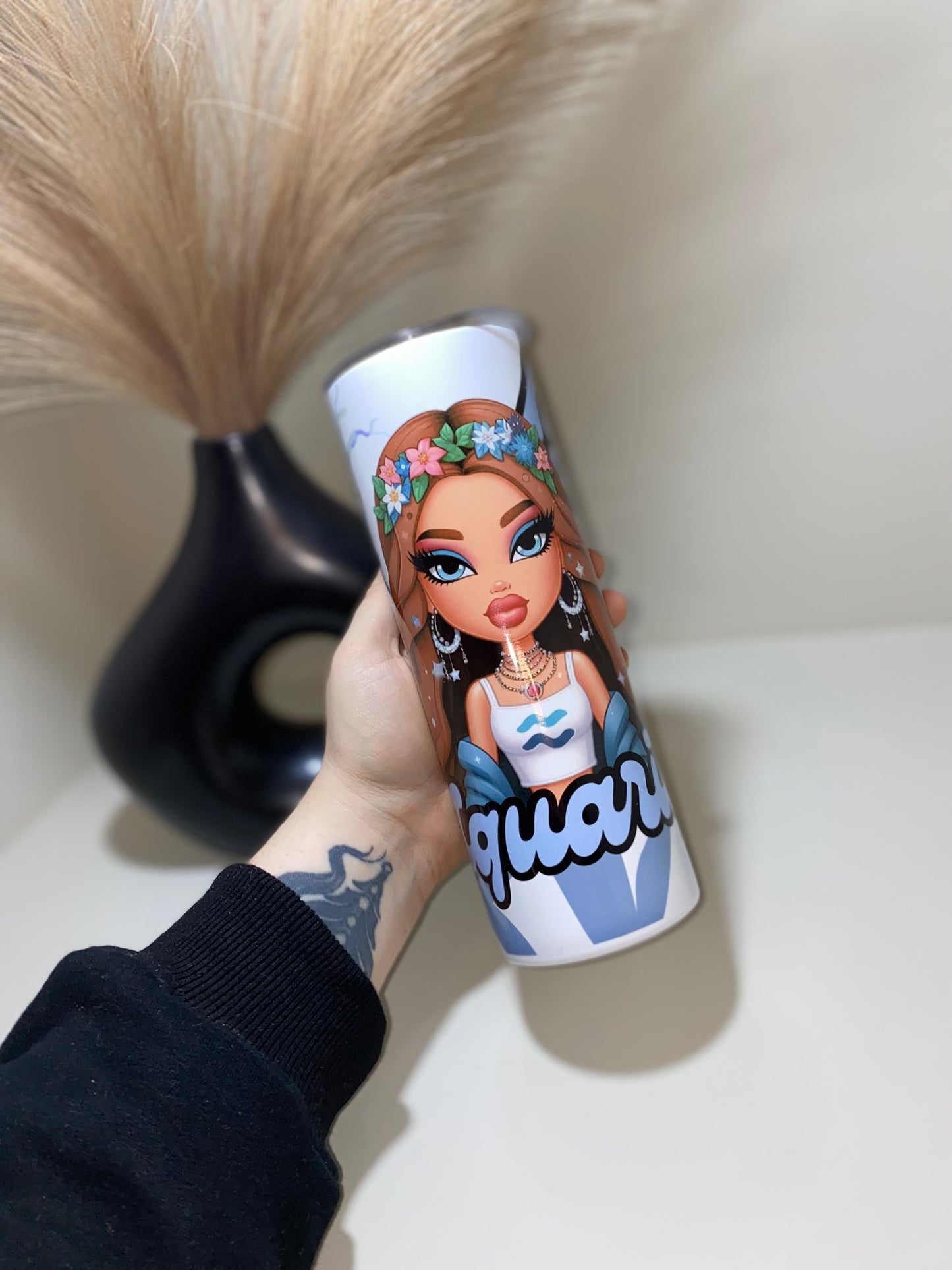 Exclusive Aquarius Zodiac Tumbler