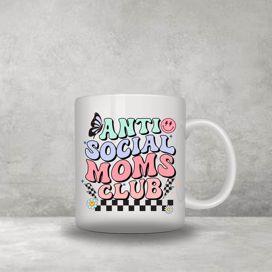 Anti Social Mums Club Mug