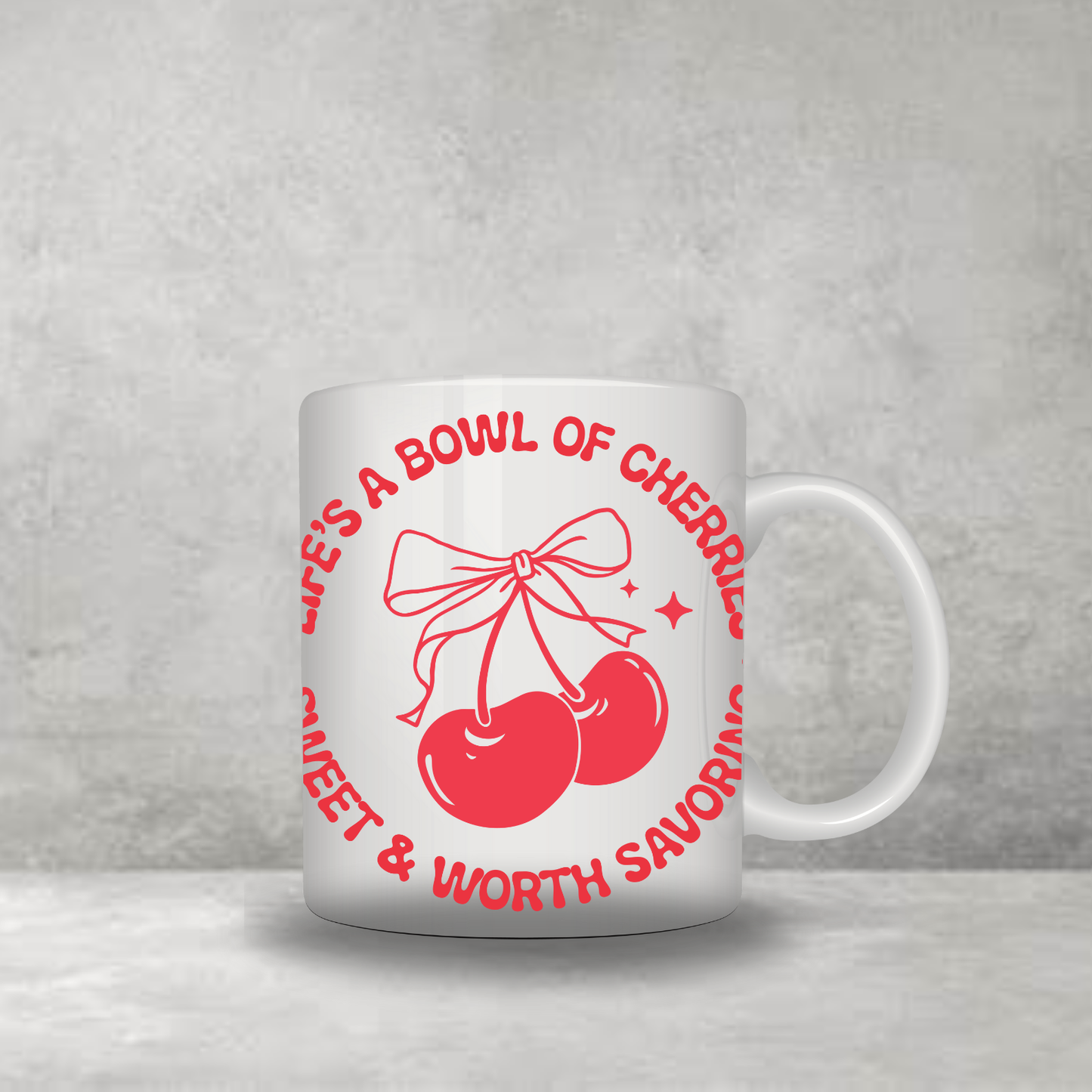 Red Cherries Mug