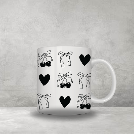 Cherry Bows Mug