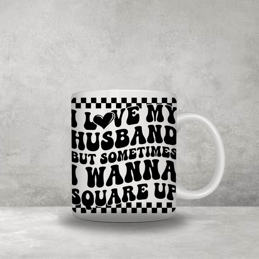 I Love My Husband Mug