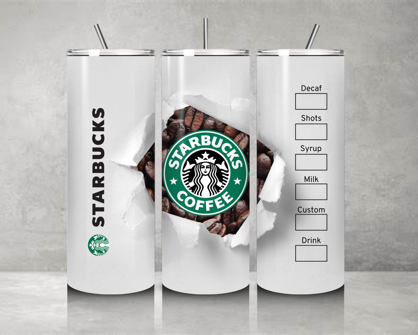 Starbucks Inspired Tumbler