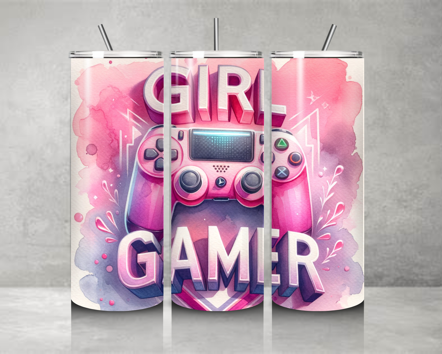 Girl Gamer Tumbler