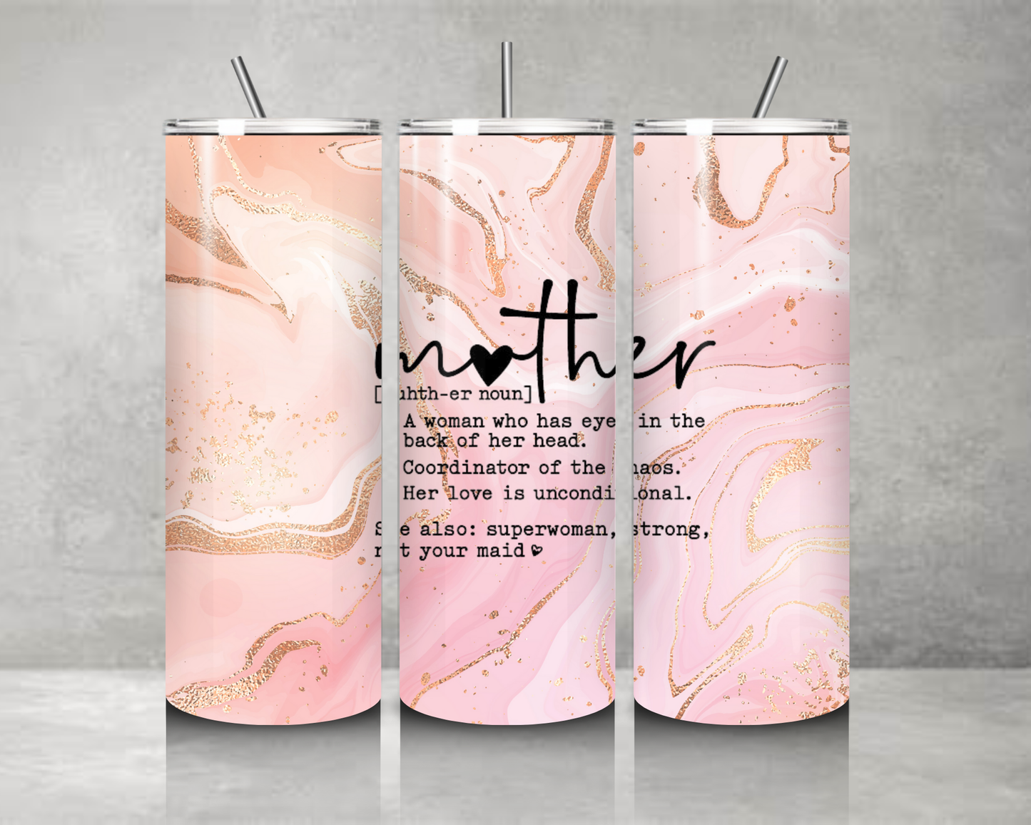 Marble Mother Tumbler