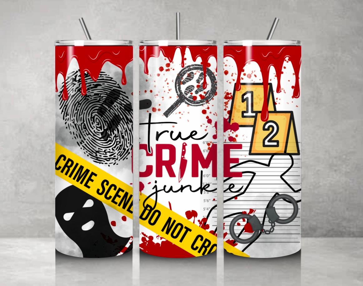 Exclusive True Crime Junkie Tumbler