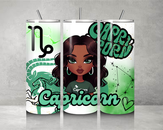 Exclusive Capricorn Zodiac Tumbler