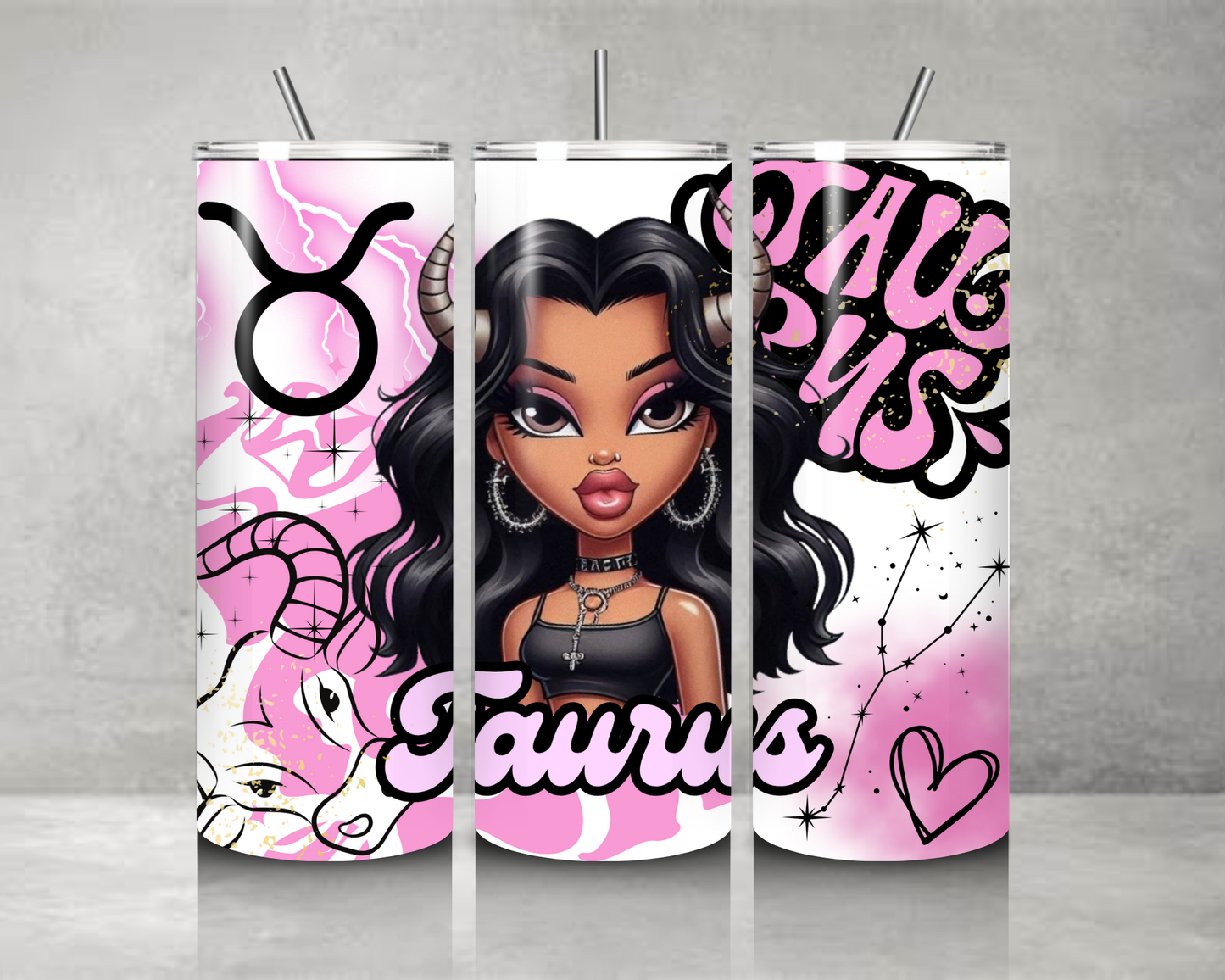 Exclusive Taurus Zodiac Tumbler